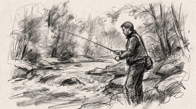 Przykładowa grafika: Styl 10. Rysunek Węglem (Charcoal)